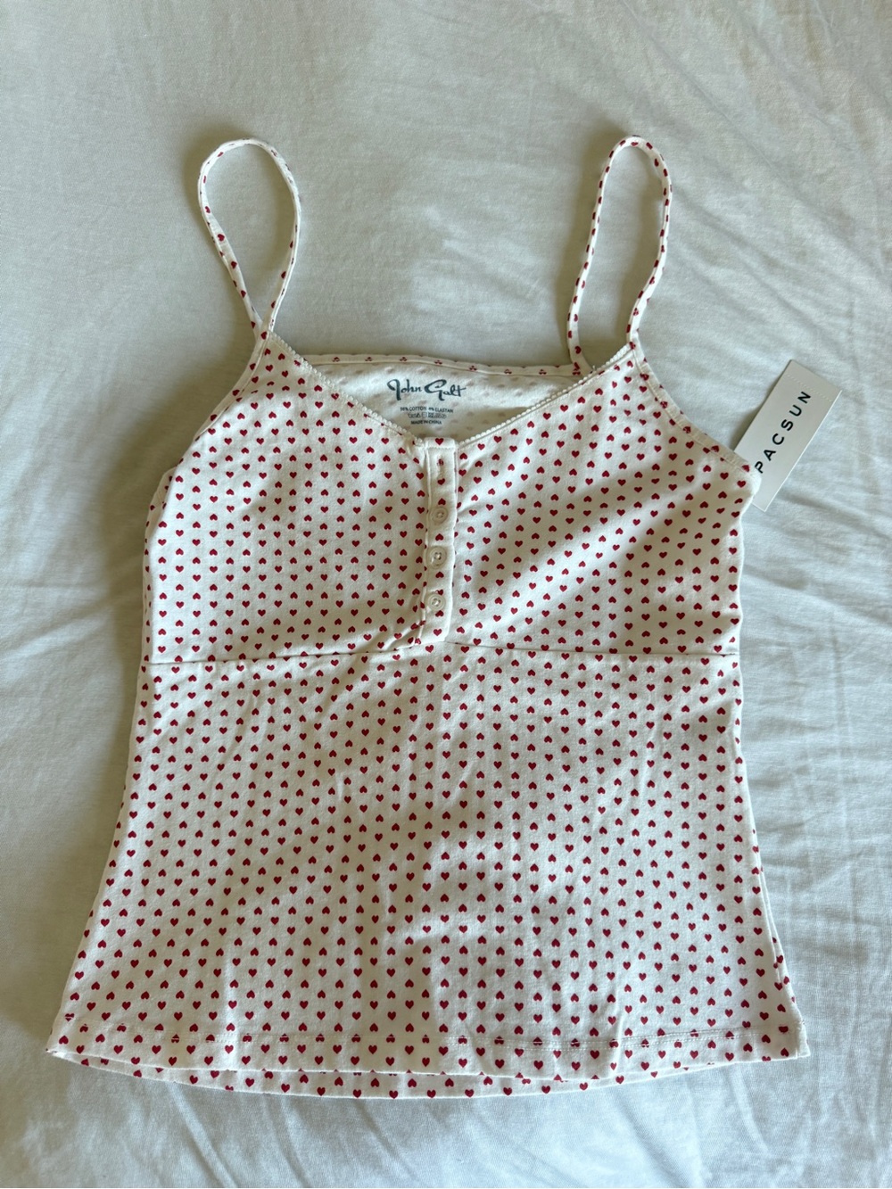 Brandy Melville Hearts Tank